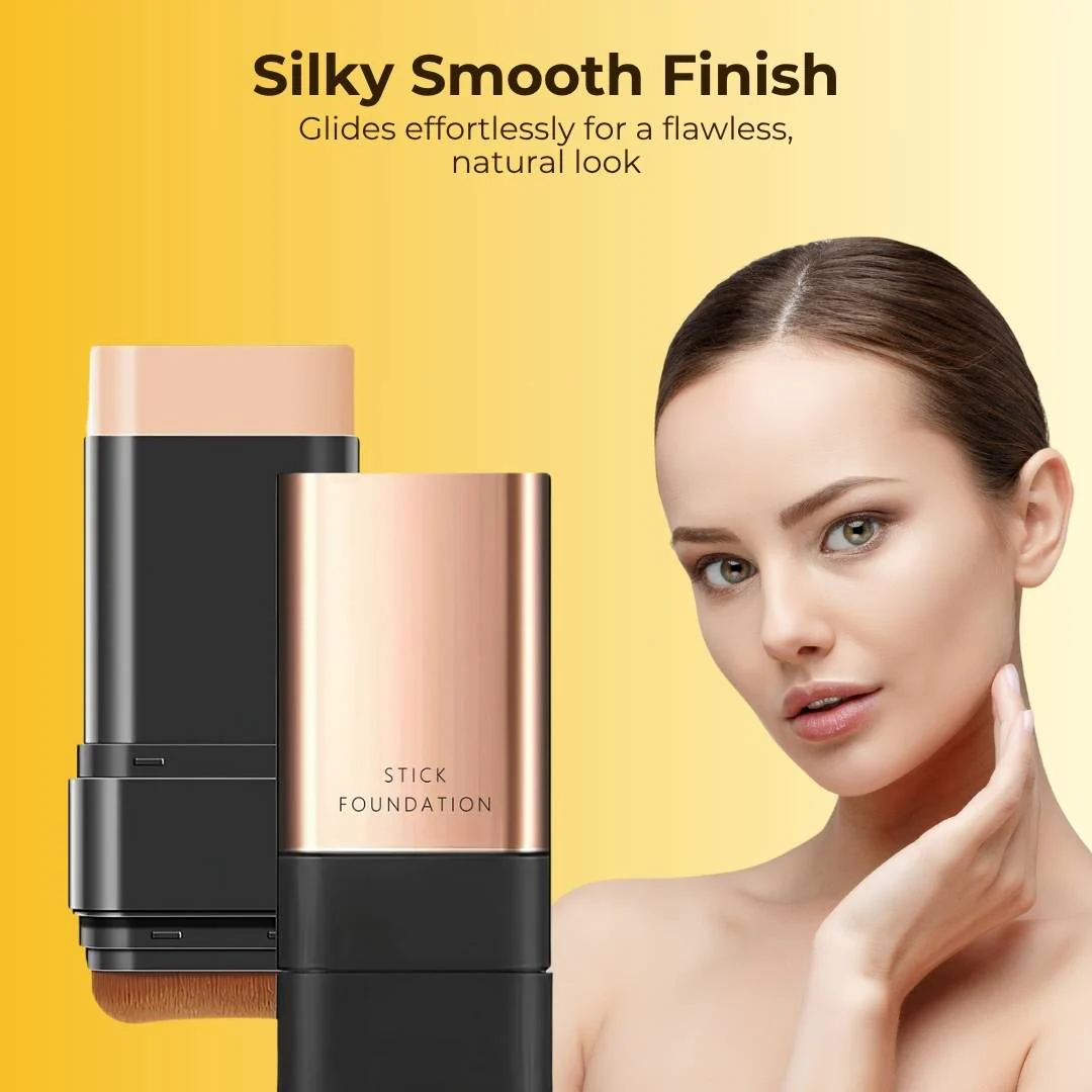 2 in 1 Korean Foundation Stick - For all Skin Tones - Image 3