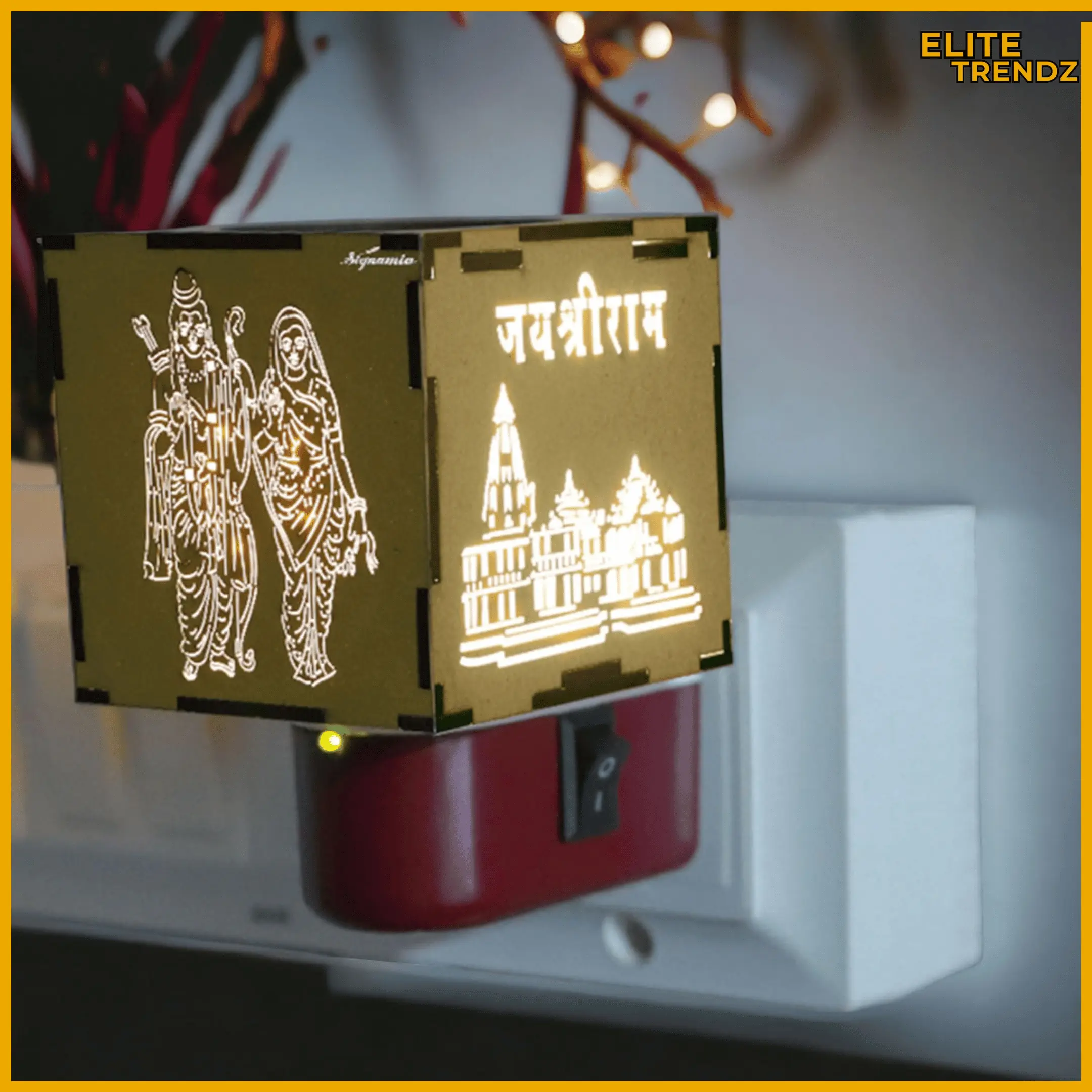 ELITEPRO™ 3-in-1 AYODHYA RAM MANDIR KAPOOR AROMA BURNER & NIGHT LAMP - Image 6