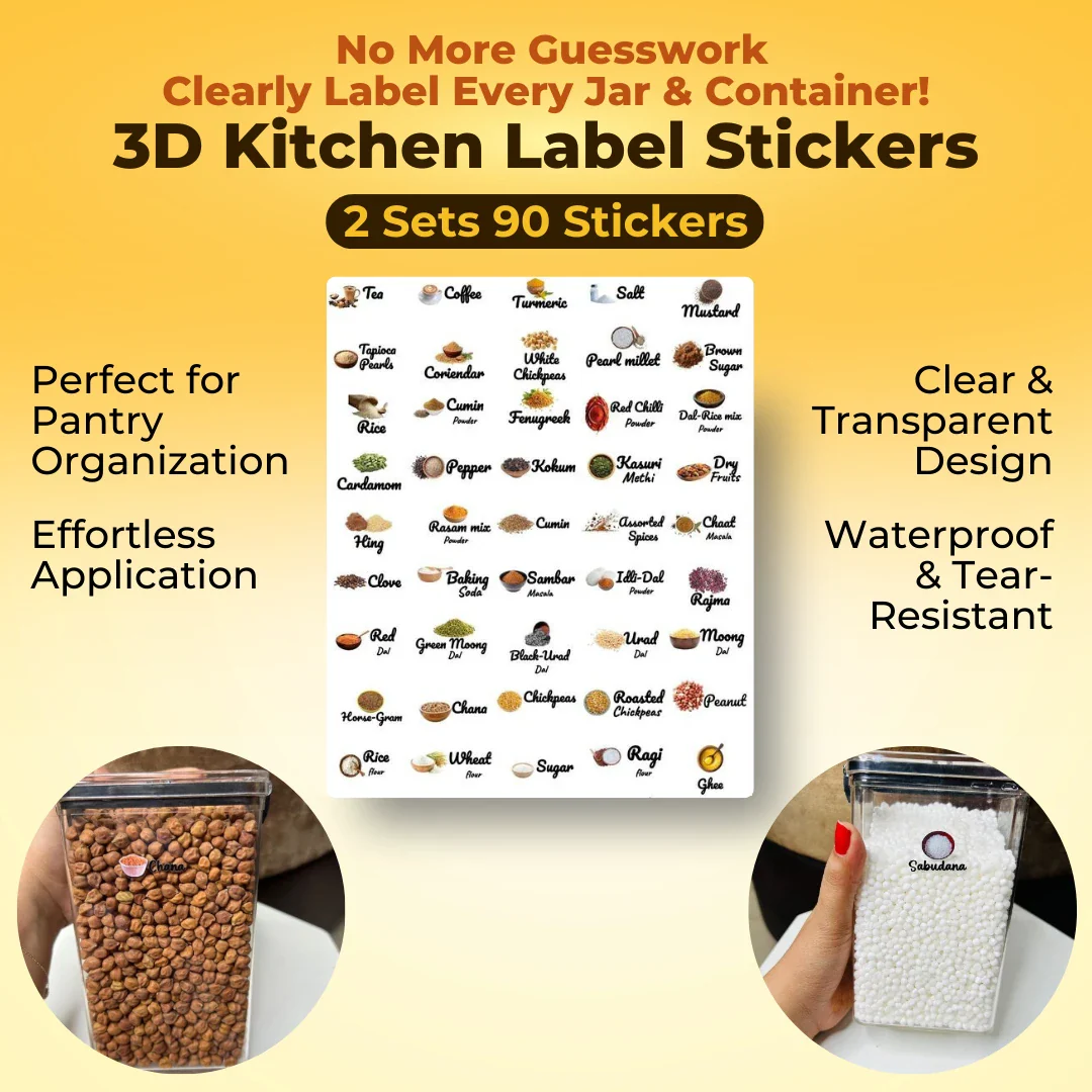 3D Kitchen Label Stickers - Image 3