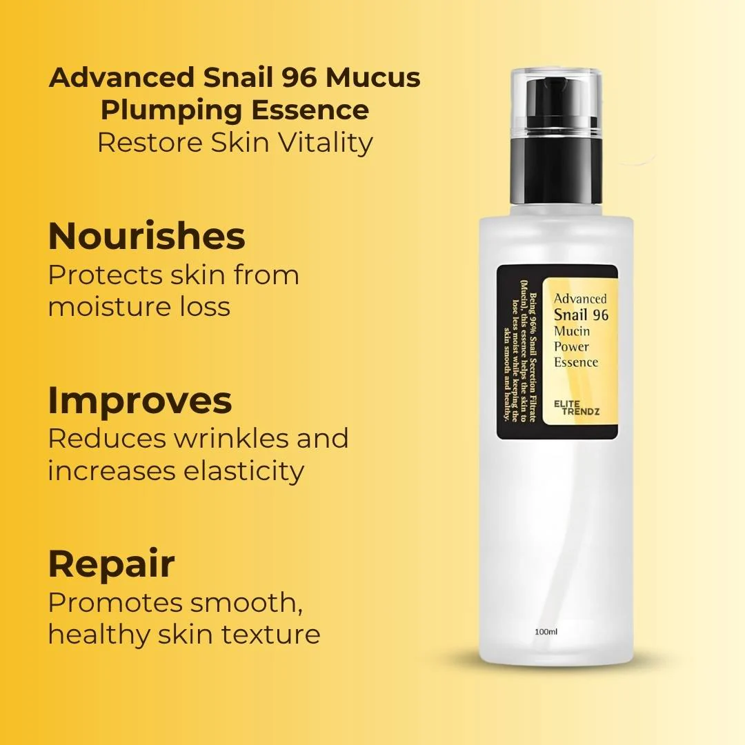 Advance Snail Mucin 96 Hydration Power Essence - Pack Of 2 (100ML each) - Image 3