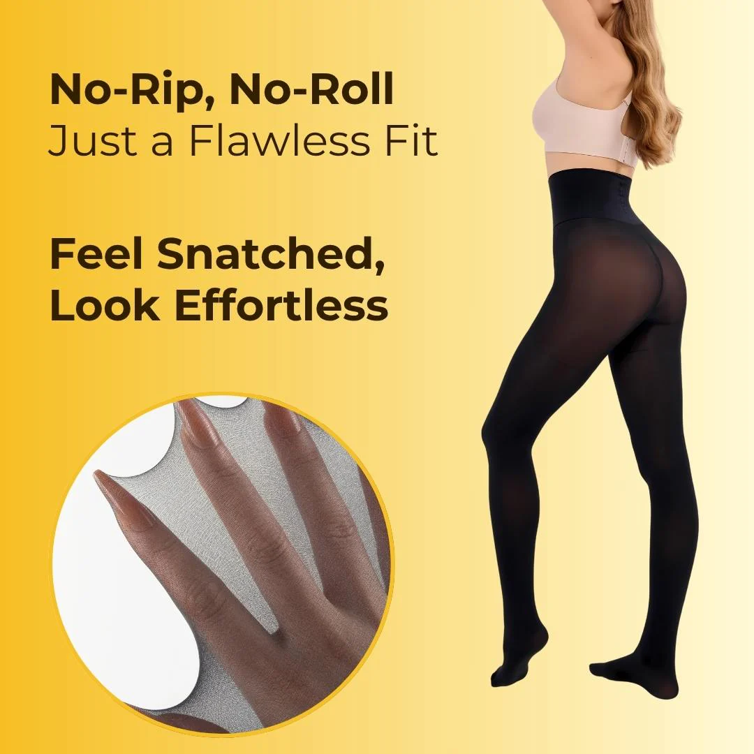 Anti-Scratch Stretchable Stockings - Pack Of 2 - Image 2
