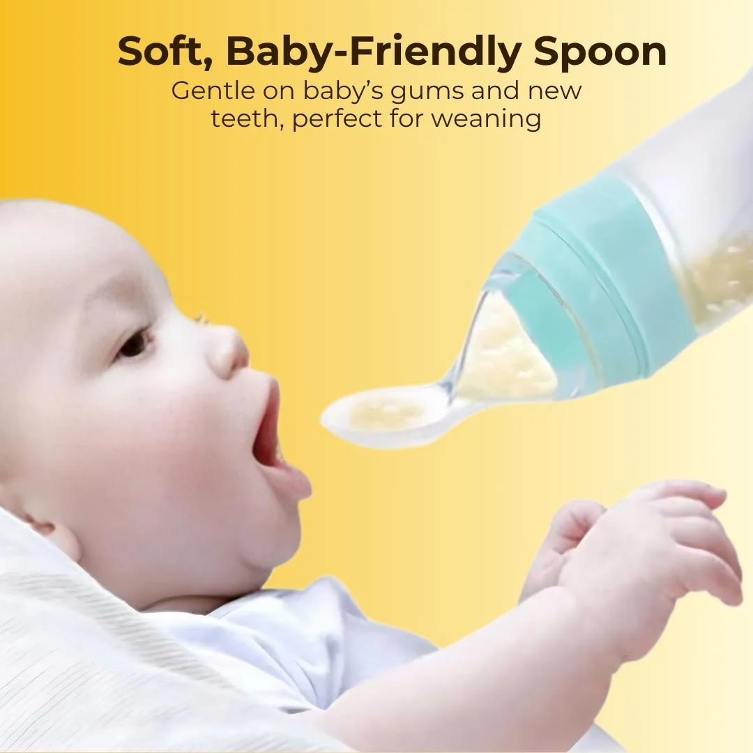 Baby Food Squeeze Feeder Spoon - Pack Of 2 - Image 2
