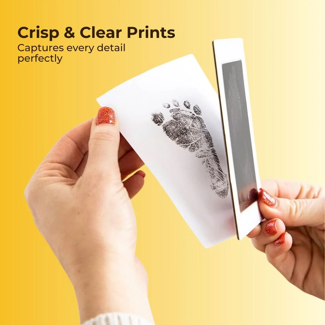 Baby Hand Print And Footprint Kit : Baby Safe and Ink Free - Just Memories - Image 3