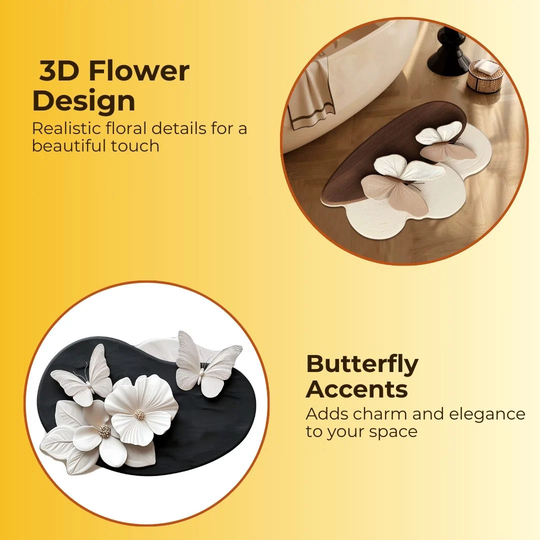 Beautiful 3D Flower Mats - Image 3