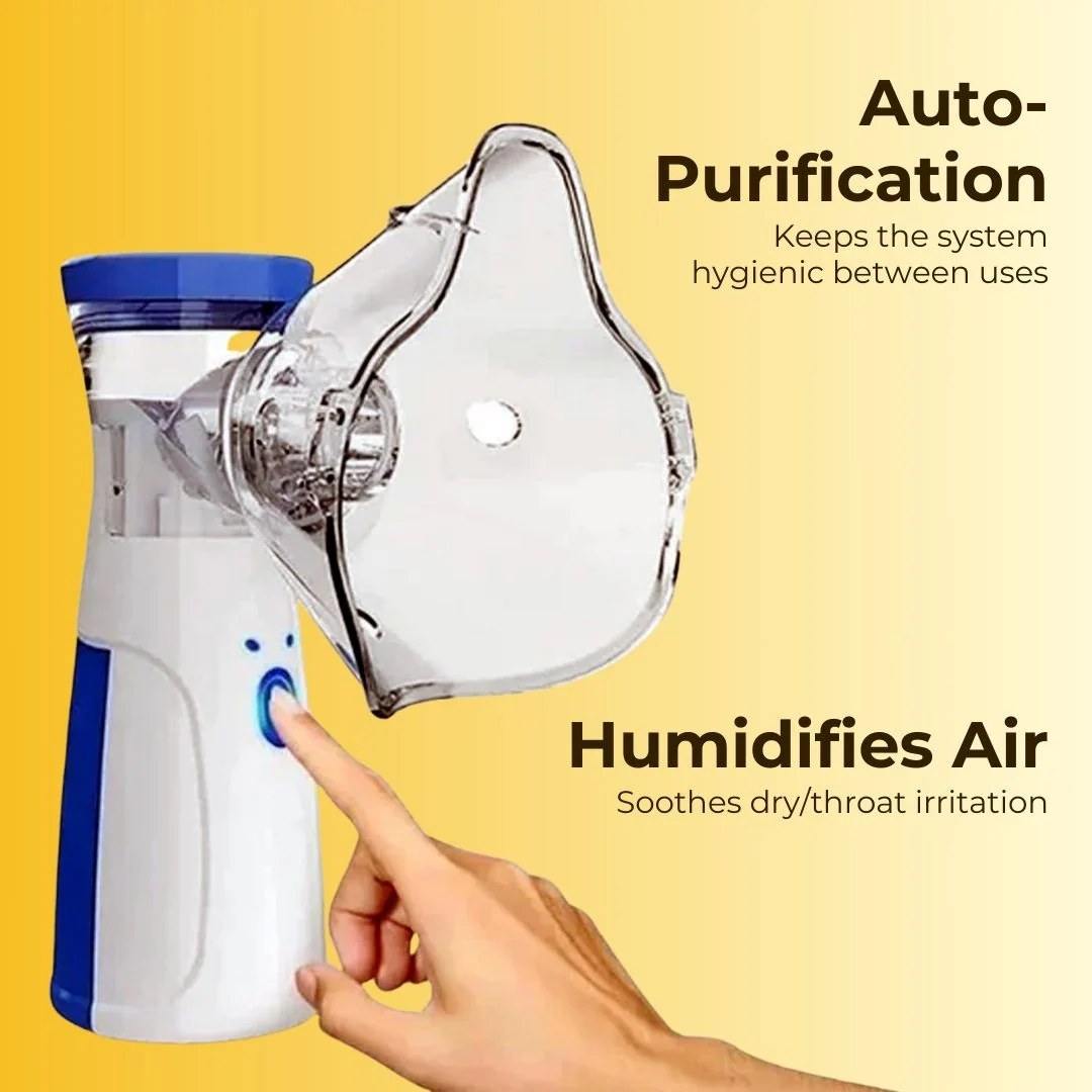 BreatheWell AirPro: The Ultimate Portable Rechargeable Mesh Nebulizer - Image 4