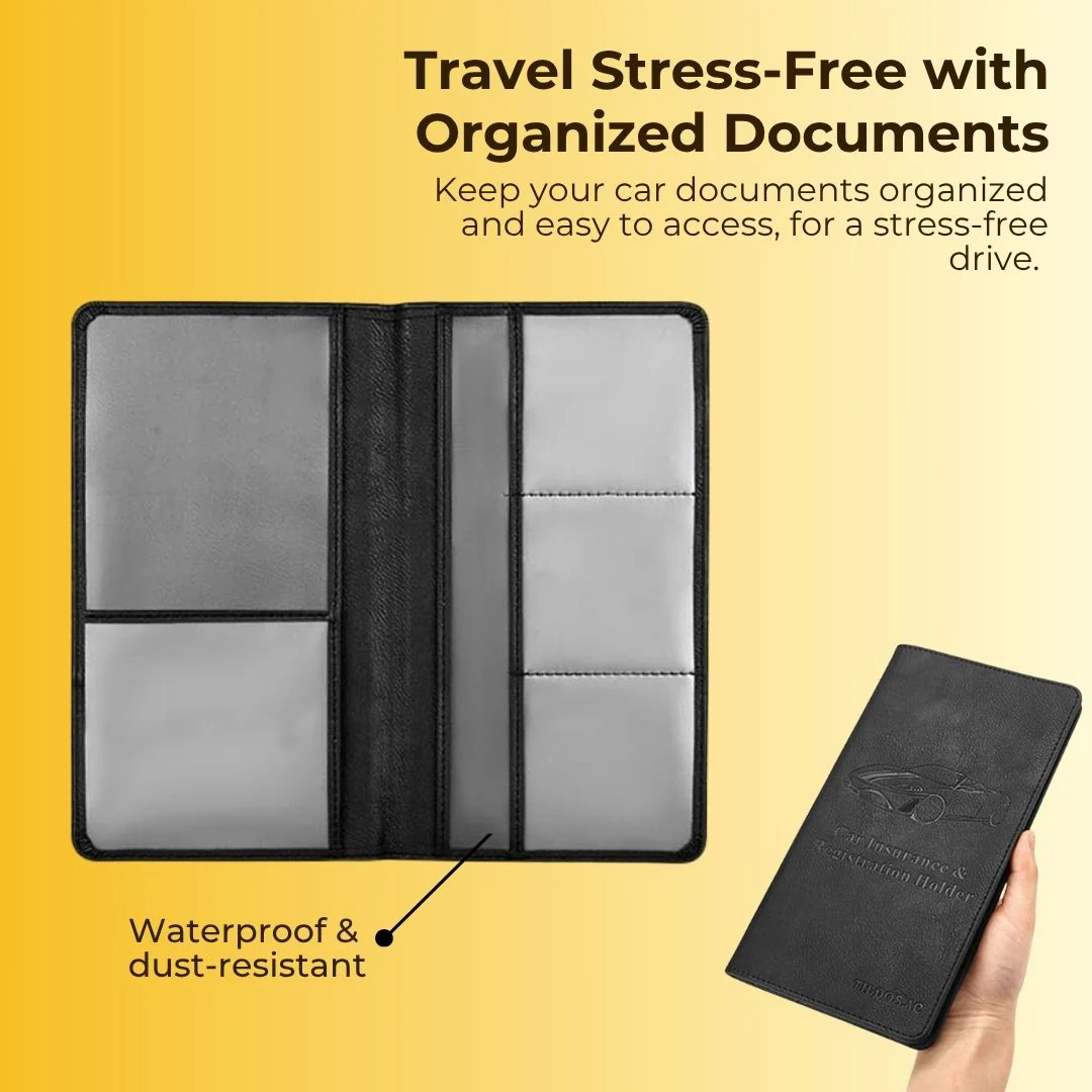 CAR DOCUMENT HOLDER POUCH - Image 3