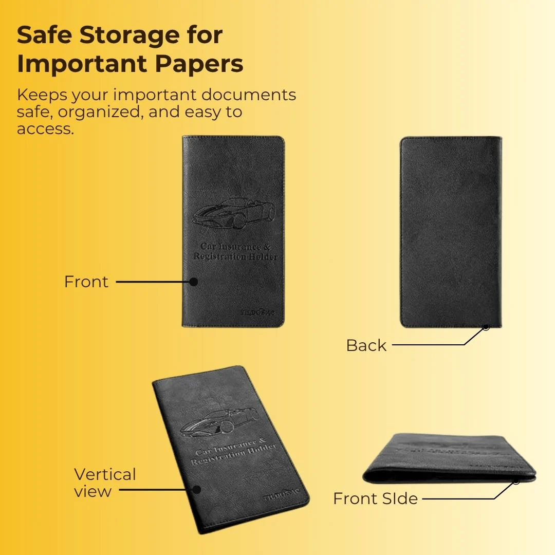 CAR DOCUMENT HOLDER POUCH - Image 4
