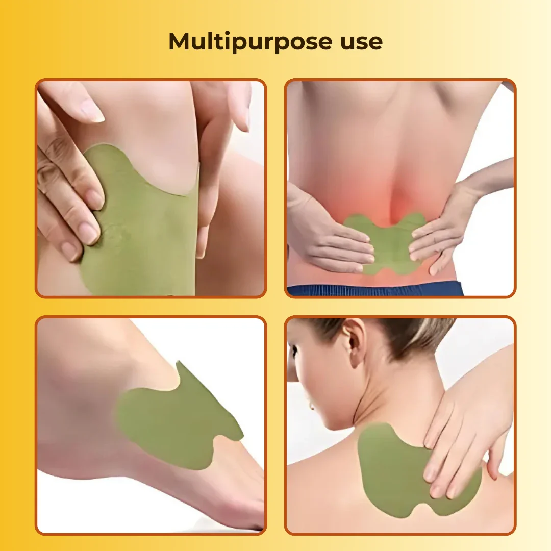 Certified Herbal Knee Pain Relieving Patches With FREE Herbal Joint Knee Oil - Image 8