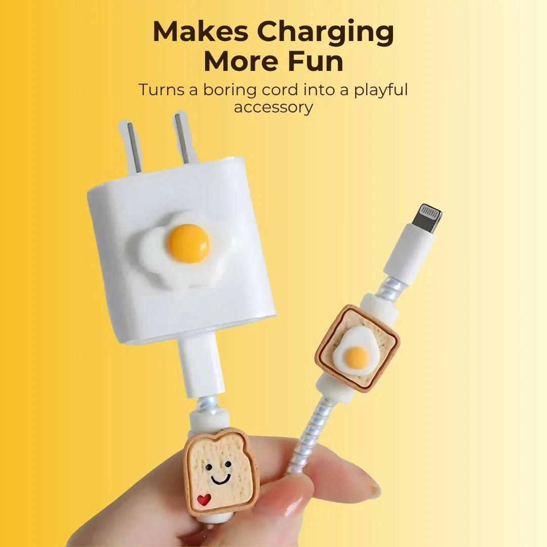 Cute Charger Case (Cable & Adapter Protector that fits all charger types) - Image 2