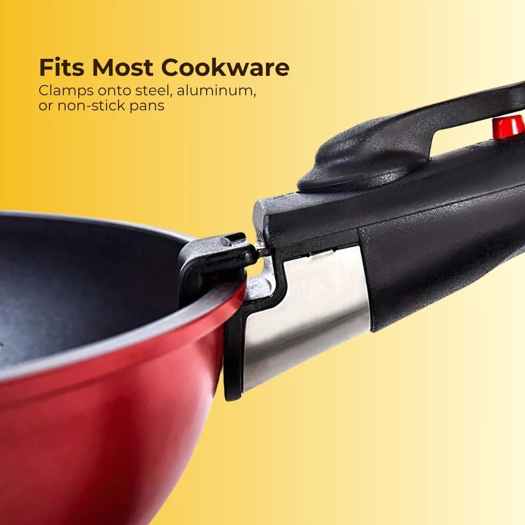 Detachable Pan Handle For Kitchen - Pack Of 2 - Image 3