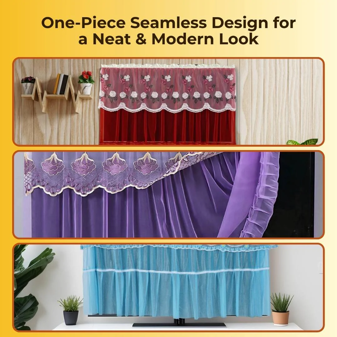 Dustproof Beautiful TV Cover - Image 5