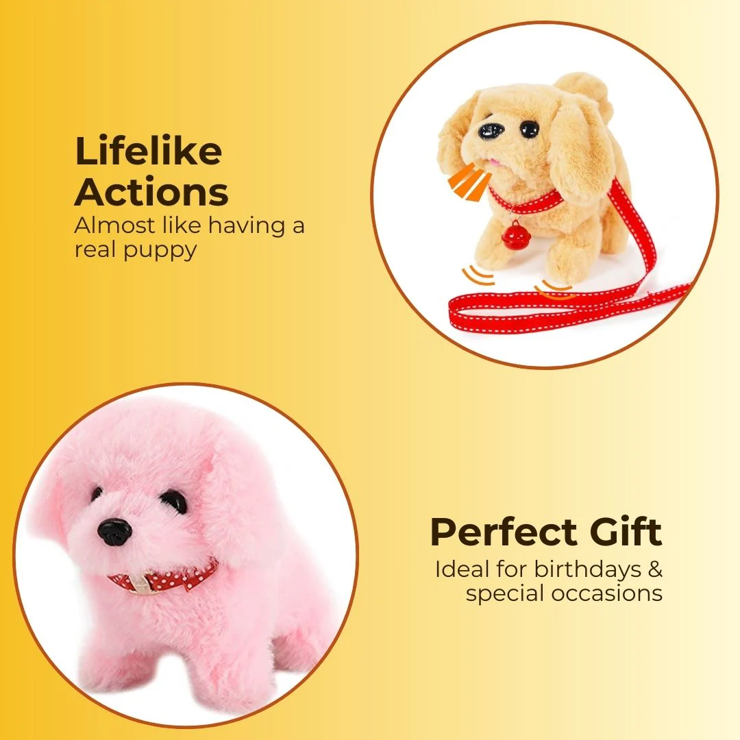 Interactive Plush Puppy Toy - Image 4