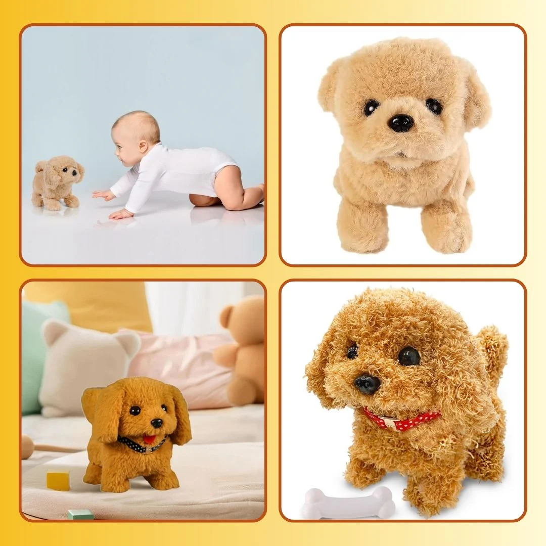Interactive Plush Puppy Toy - Image 5