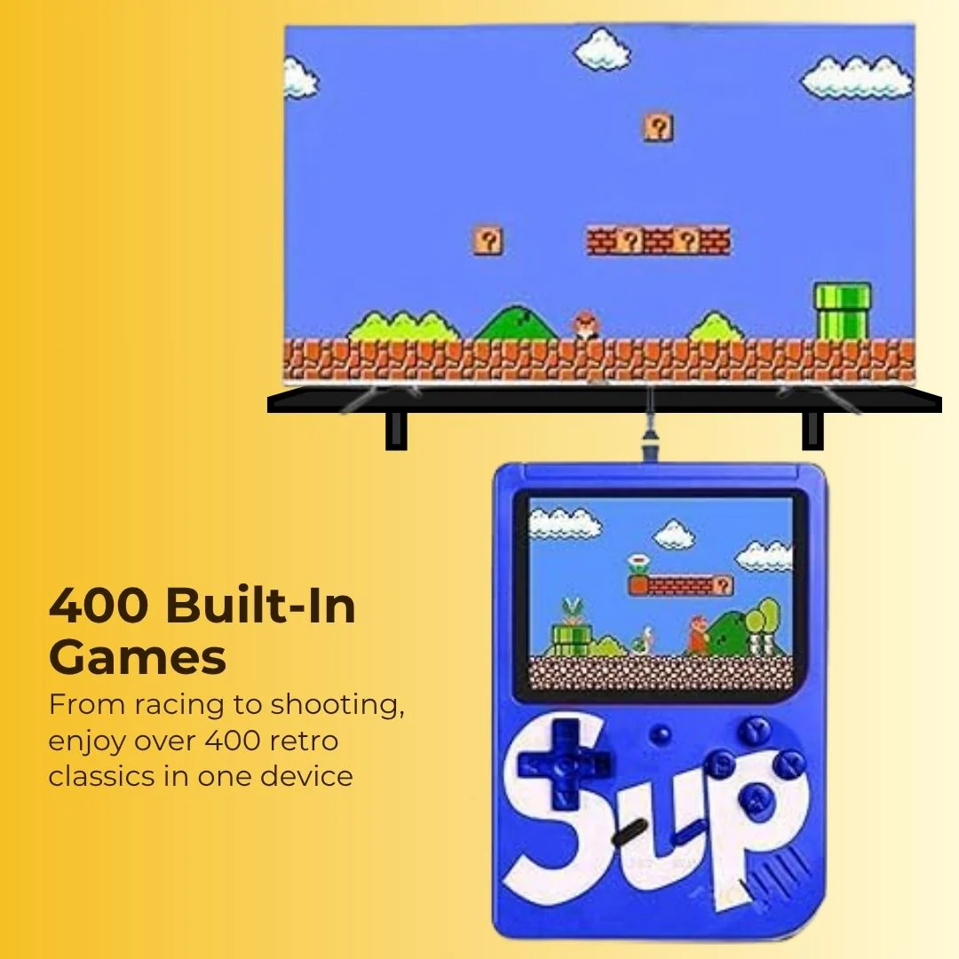 Elite 400 Games in 1 Retro Game Box With Remote and TV connection Option - Image 5