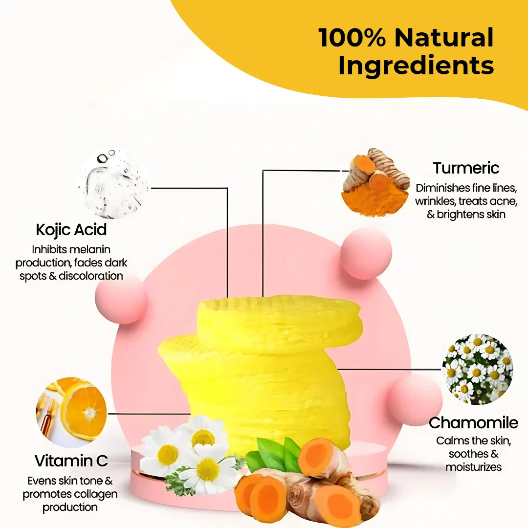Elite Beauty Turmeric Kojic Acid Pads - Image 2