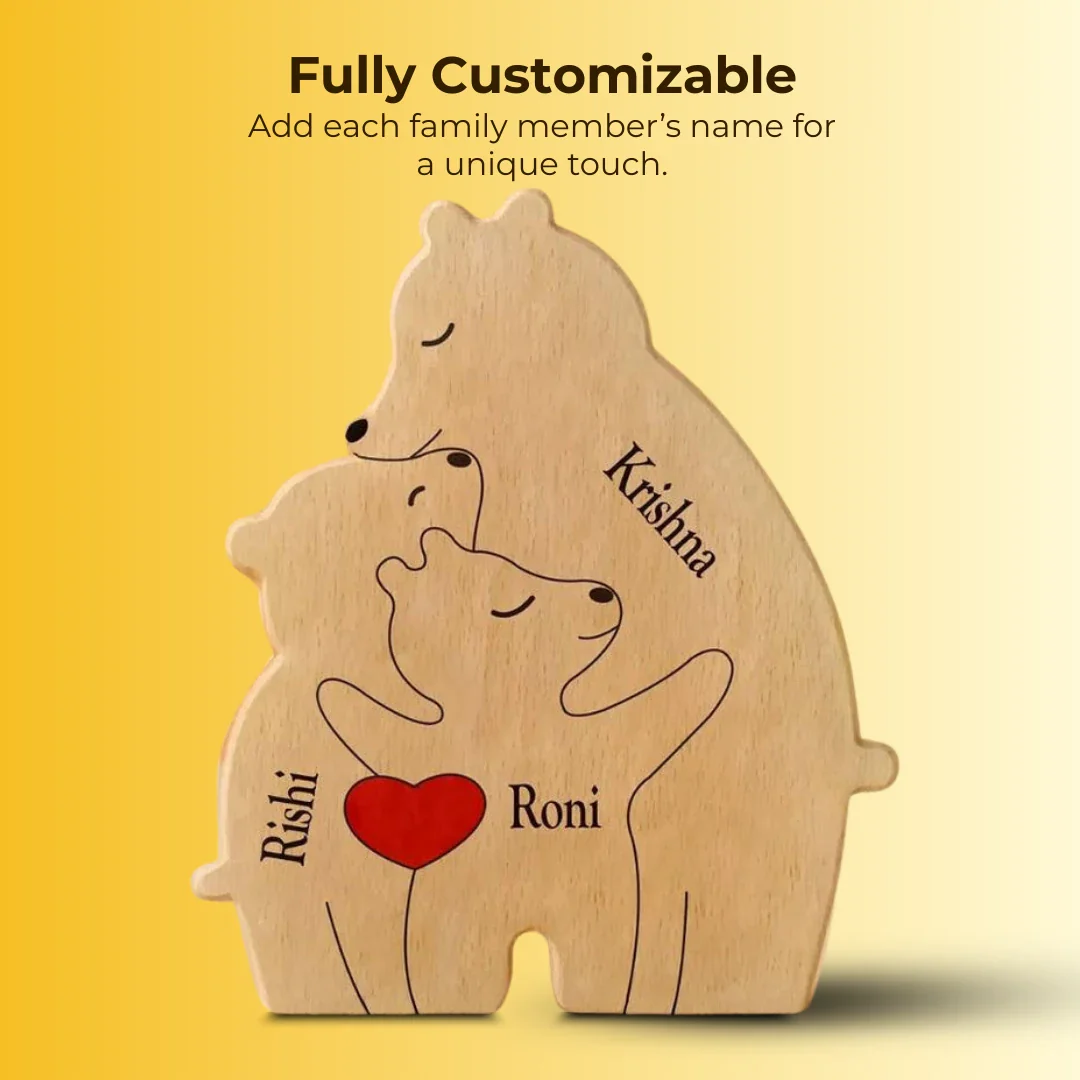 Elite Family Clan- Customized Wooden Puzzle For Family - Image 12