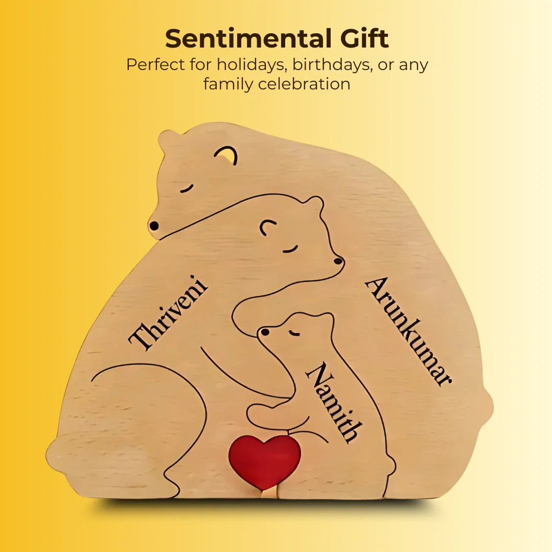Elite Family Clan- Customized Wooden Puzzle For Family - Image 13