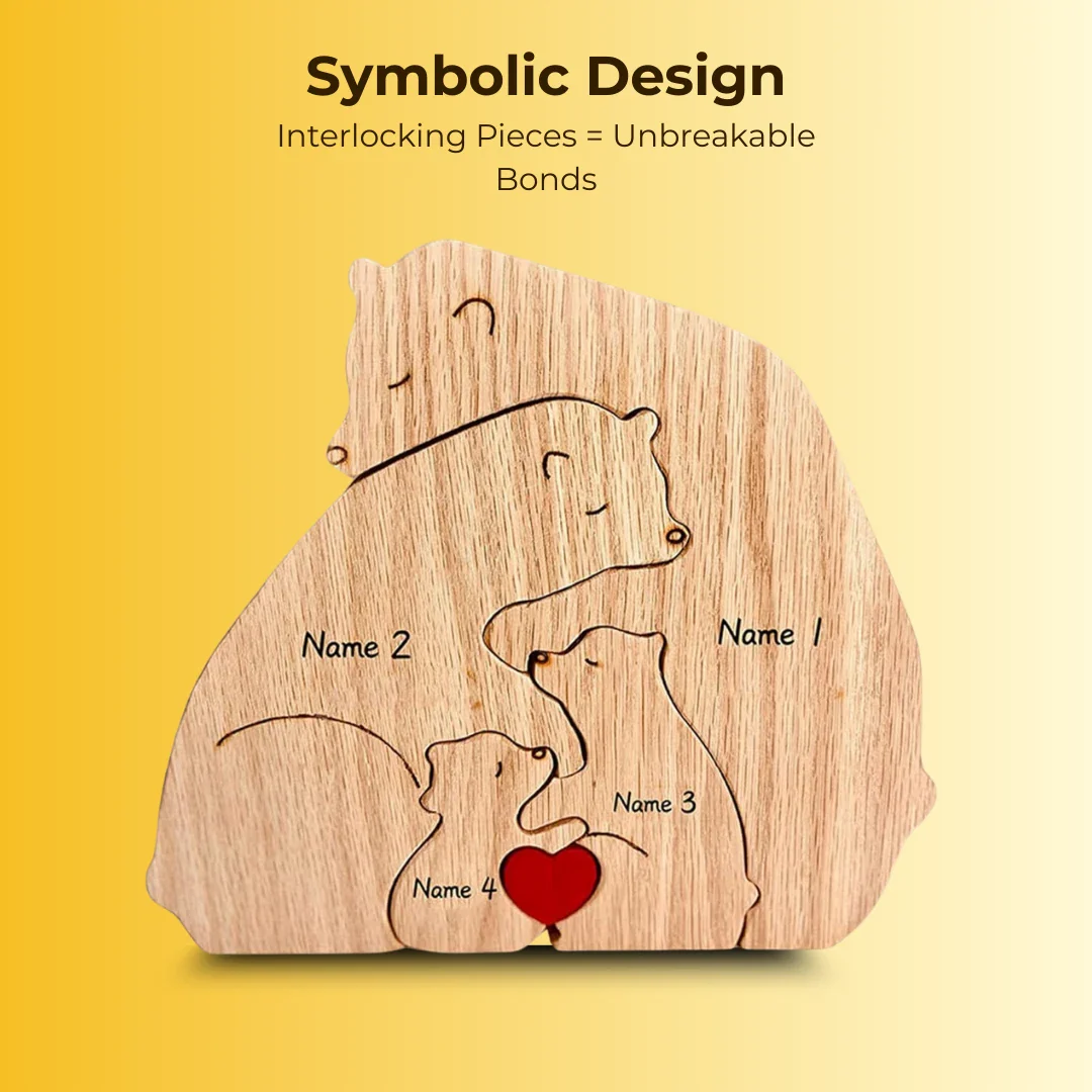 Elite Family Clan- Customized Wooden Puzzle For Family - Image 14