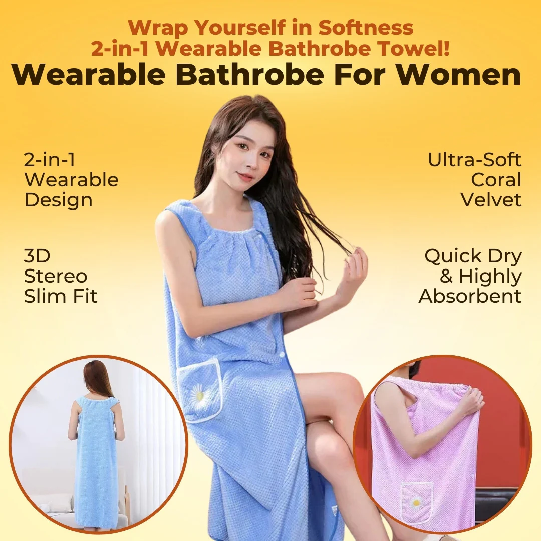 Superdry™ Wearable Bathrobe For Women - Image 2