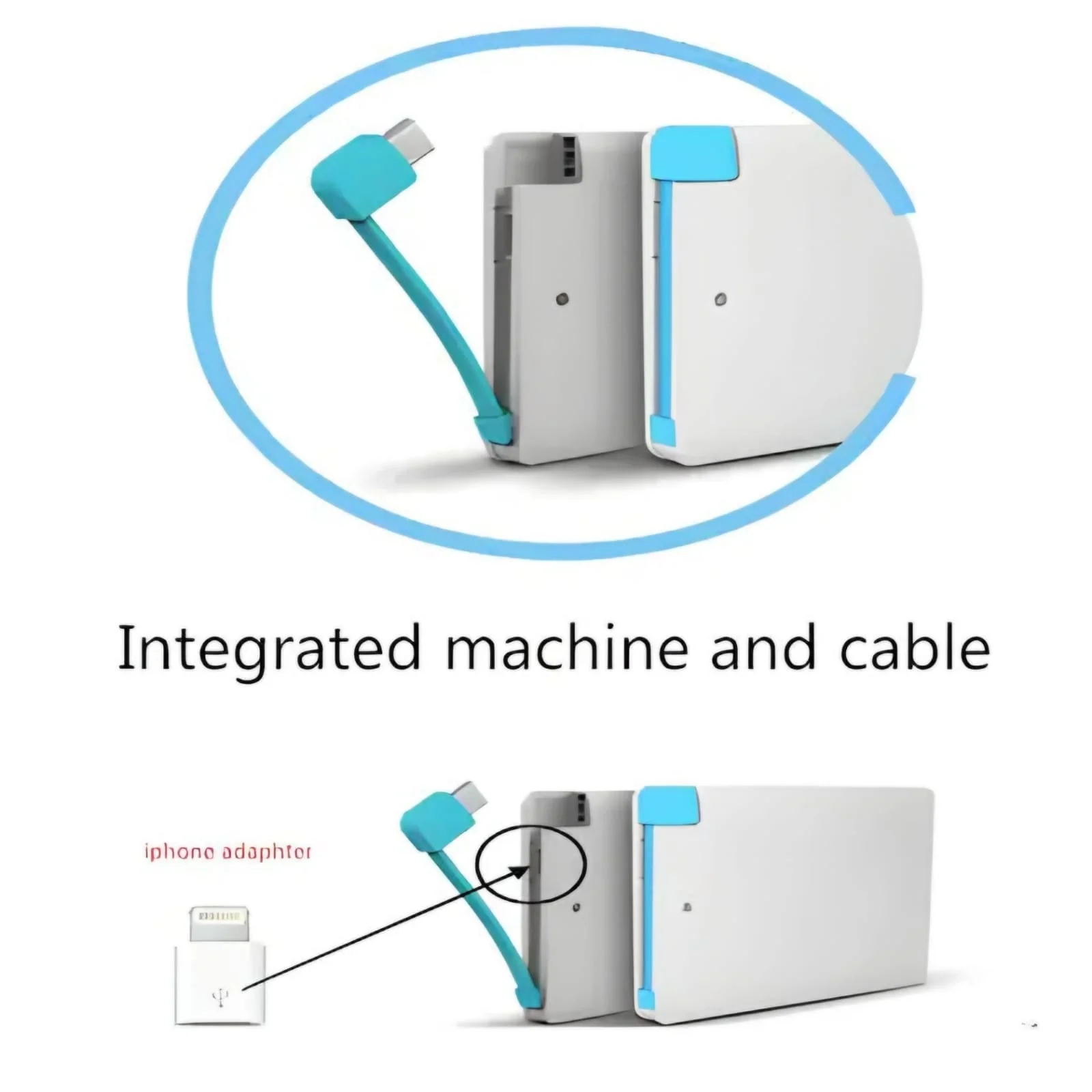 Slimmest Portable Pocket Size 4000 MAH Charge Bank with Type C, Micro USB and Iphone slots - 1 Year Warranty - Image 4