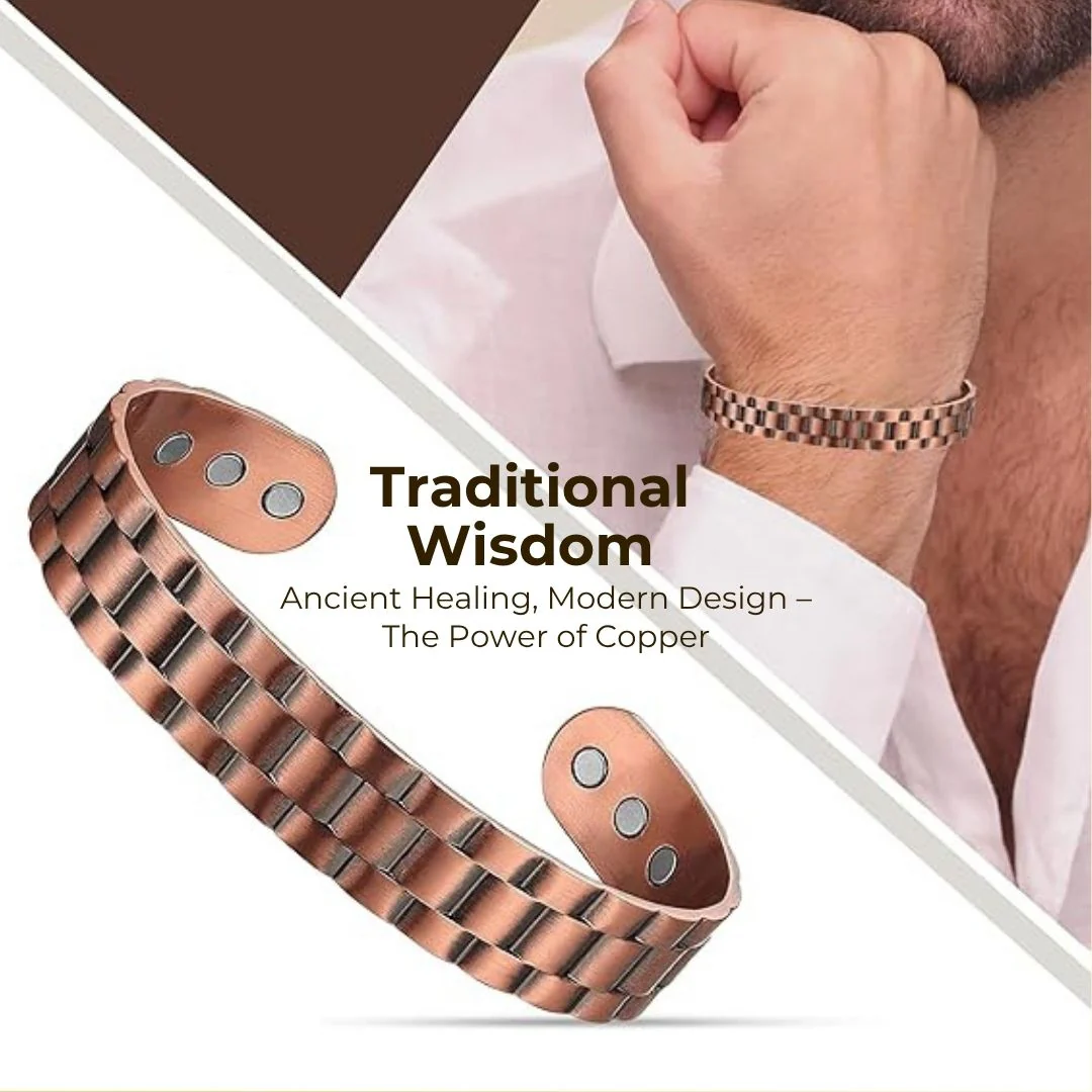 EliteBracelet ™ Sugar Control Magnetic Copper Bracelet - Image 3