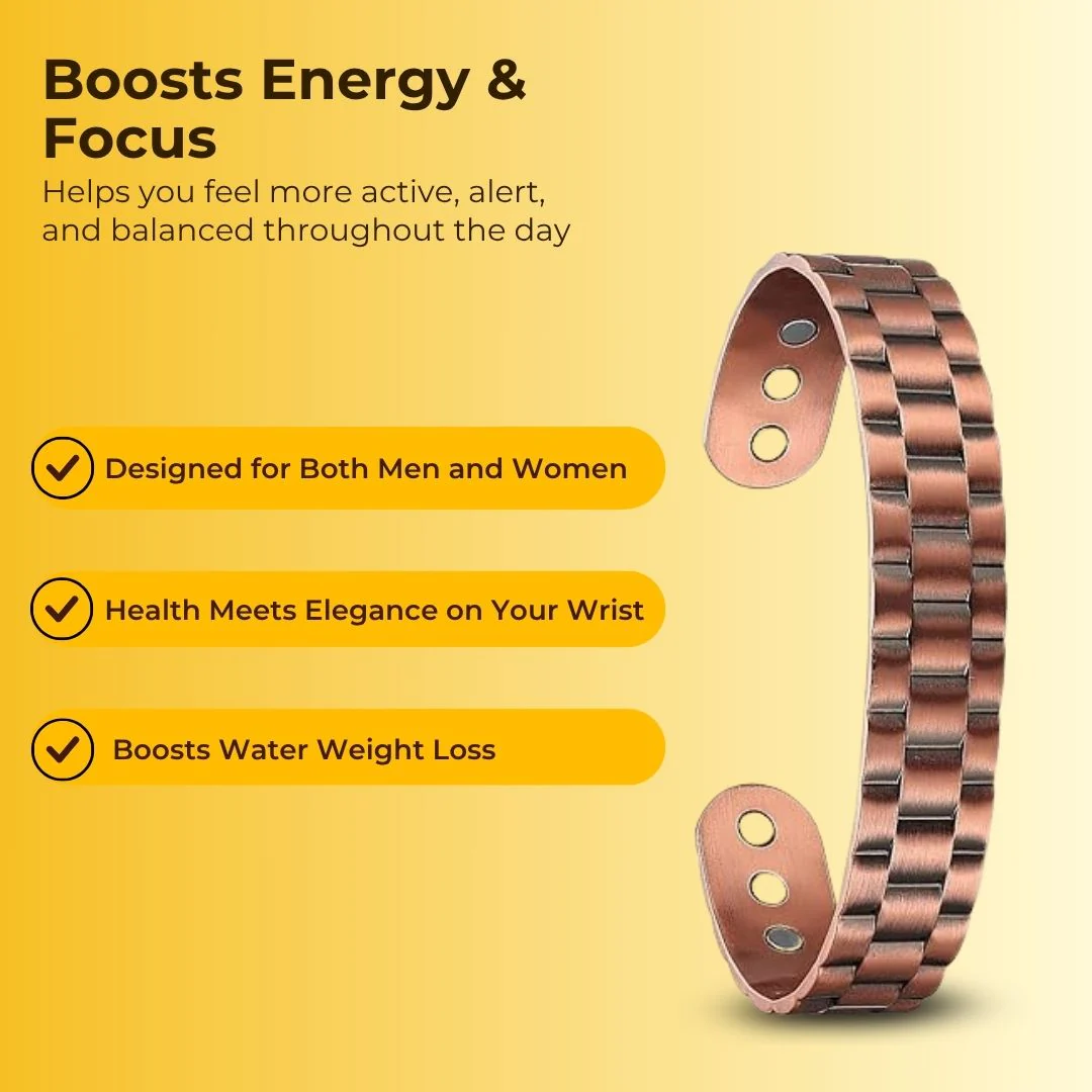 EliteBracelet ™ Sugar Control Magnetic Copper Bracelet - Image 4
