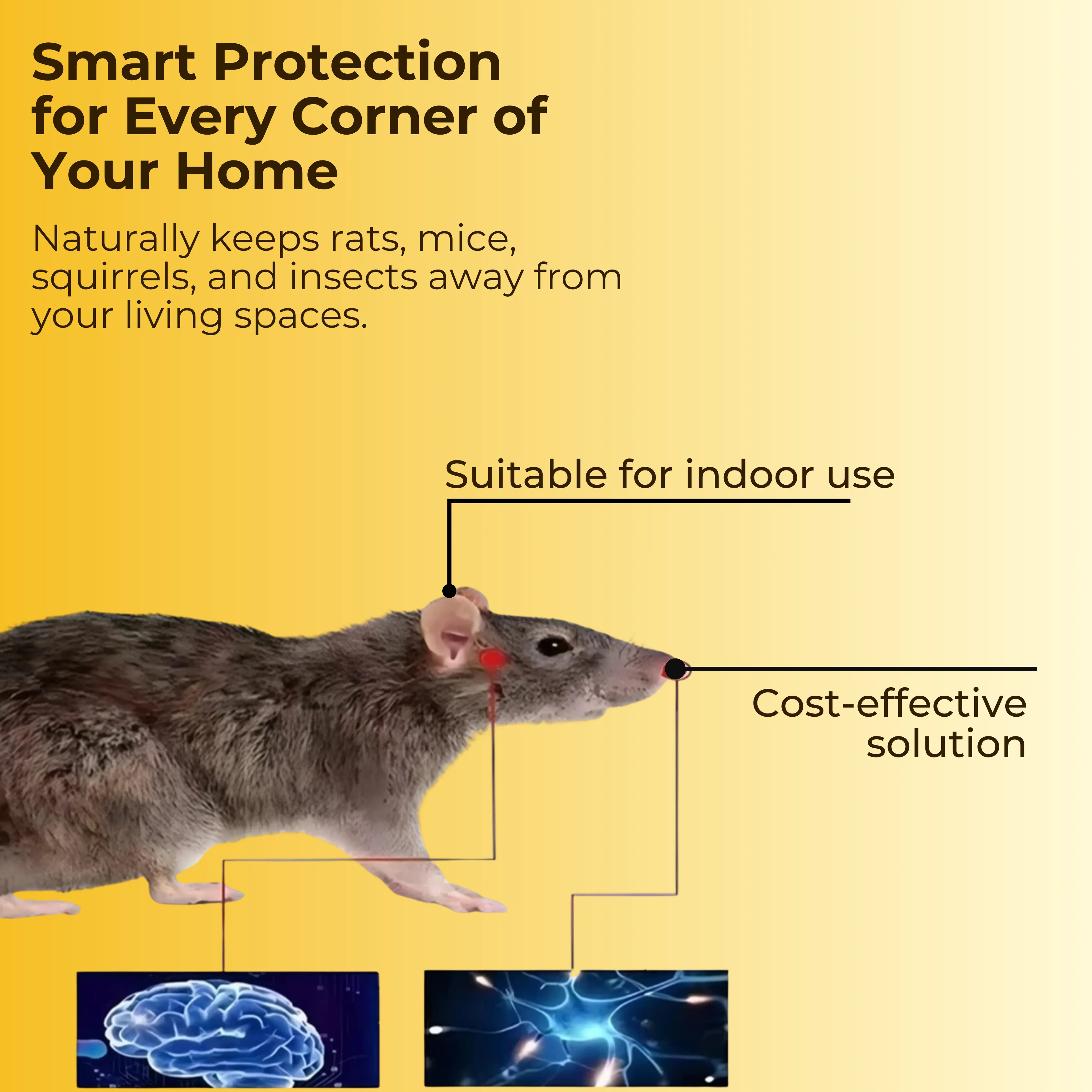 Rats & Insect Repellent Pellets - BUY 10 GET 10 FREE ( The Only Pest control you need for your home) - Image 2