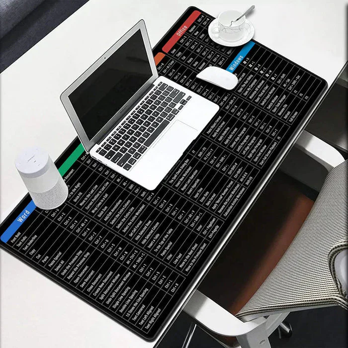 ELITEPRO™ 3-in-1 Anti-Slip Keyboard Pad | AI Tools | Excel & Microsoft Shortcut Keys | Productivity - Image 6
