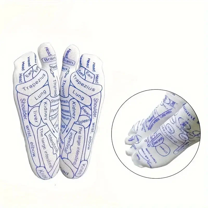 ELITEPRO™ ACUPRESSURE REFLEXOLOGY SOCKS WITH MASSAGE STICK- Body Pain Relief Socks with Trigger Point Massage Tool (Approved by Indian Medical Society) - Image 9