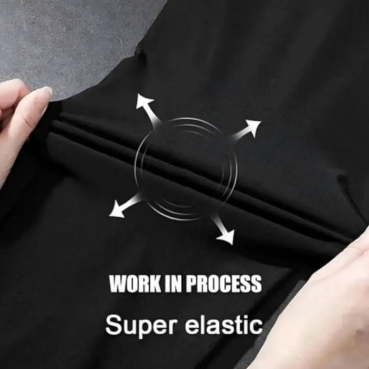 ELITEPRO™ COMBO OF 2 REGULAR FIT WATERPROOF LYCRA TRACK PANT WITH TWO SIDE POCKETS (BLACK & GREY) - WHOLESALE RATE - Image 9