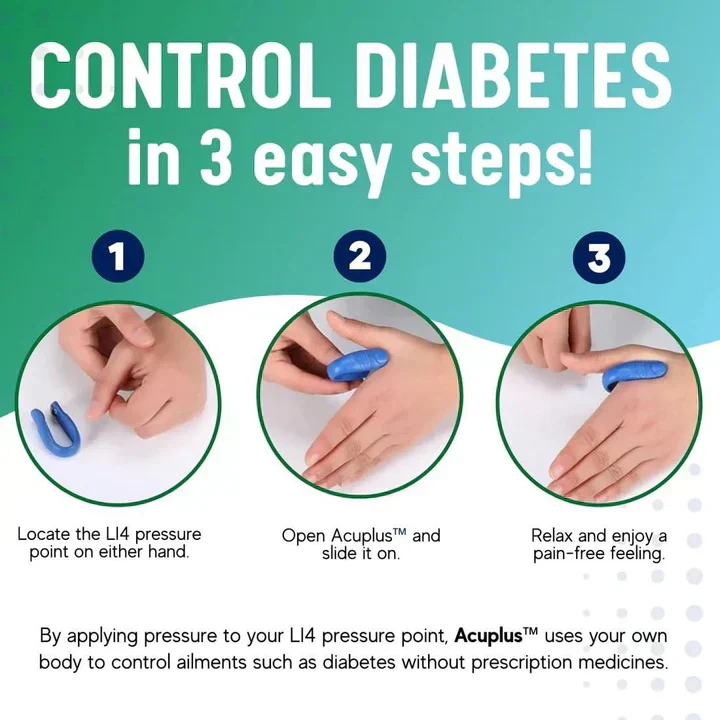 ELITEPRO™ DIABETES SUGAR CONTROL LI4 ACUPRESSURE POINT CLIP: CERTIFIED BY DOCTORS - Image 4