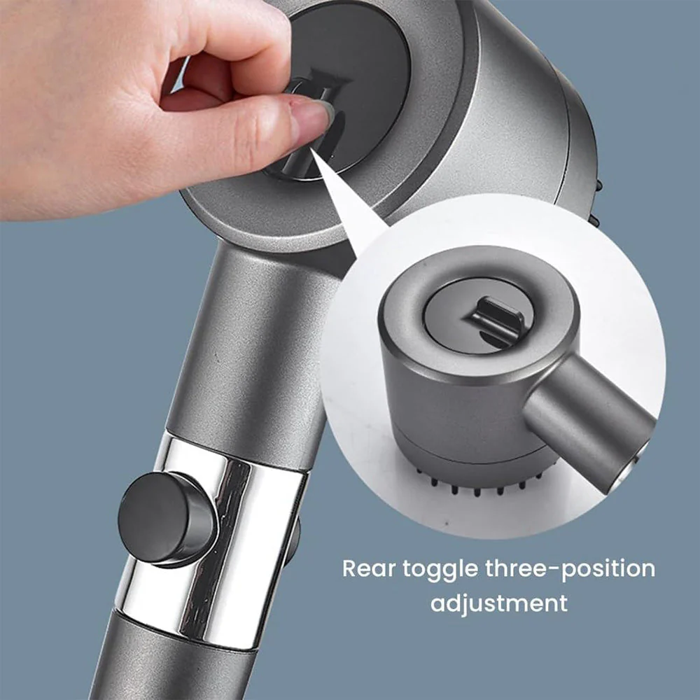 ELITEPRO™ Purify Disruptive Three Spray Modes Shower Head: Remove Water Impurities For Better Hair, Health & Skin- FITS INTO ALL SHOWERS - Image 9