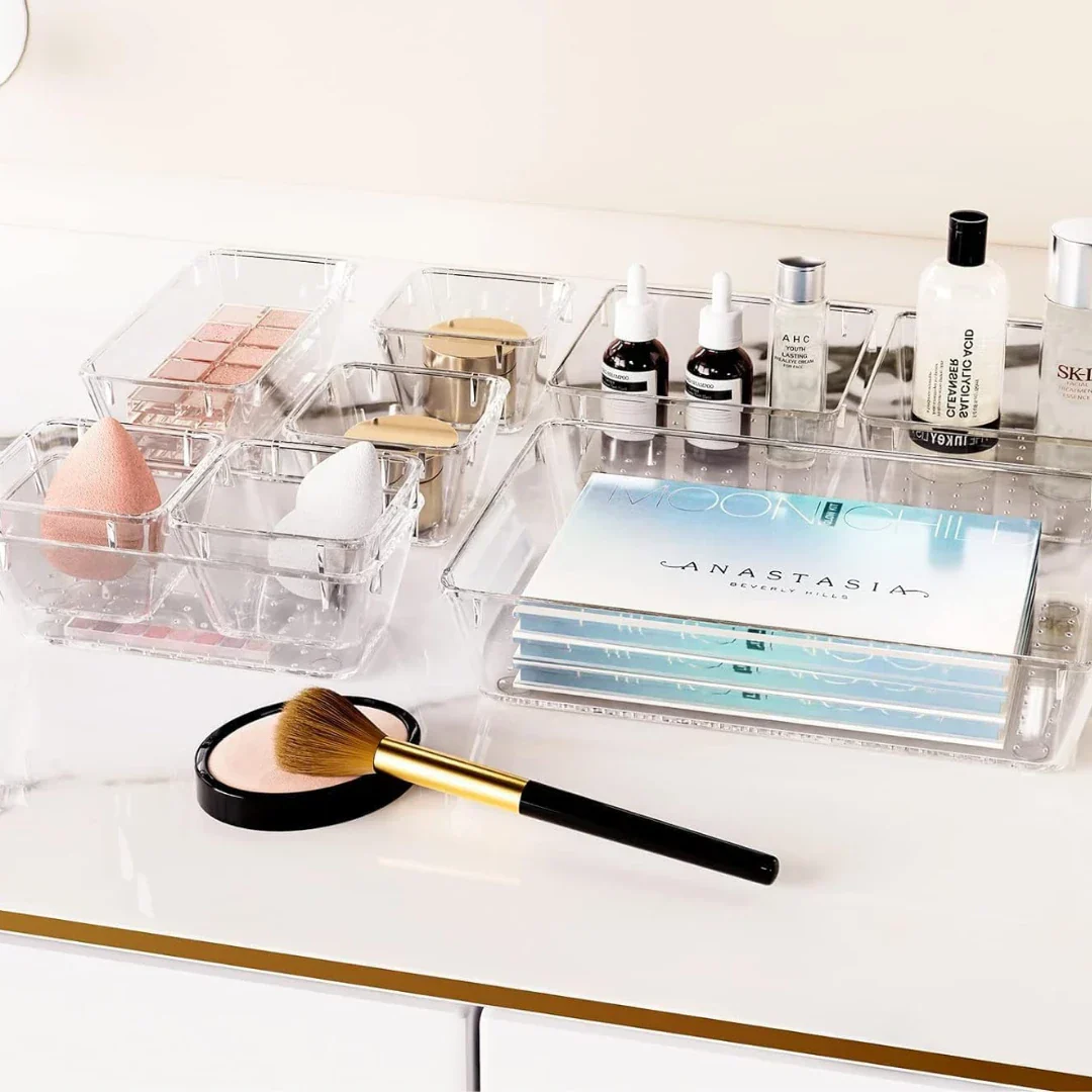 ELITEPRO™ Clear Drawer Organizer Tray Set - Image 11