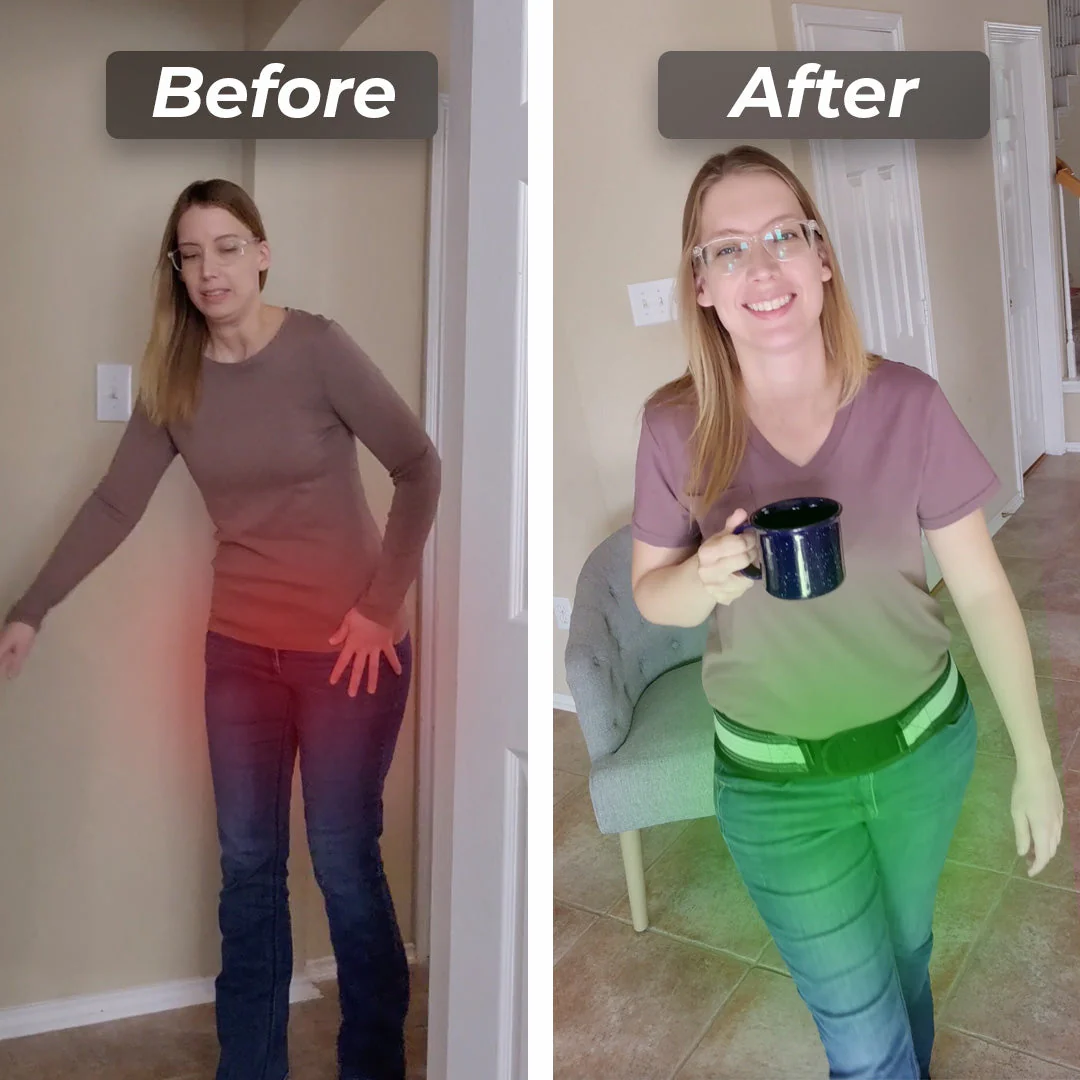 ELITEPRO™ Flexi Pain Relief Back Belt - Relieves Lower Back Pain, Sciatica pain, Improves Posture, Improves Sleep : Medically Approved ✅ - Image 6