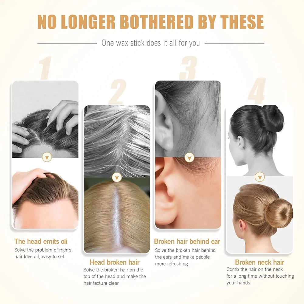 ELITEPRO™ HAIR WAX STICK : Styling Frizz Fixed Fluffy Hair For Children Men and Women Styling Wax Edge Control - Image 3