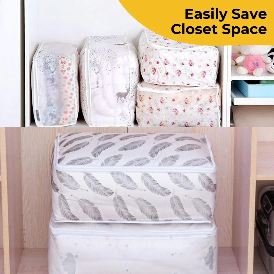 ELITEPRO™ Home Dustproof Storage Bag, Blanket Storage Bag Under-Bed Quilt Clothes Storage Bag - Image 3