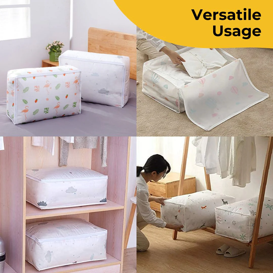 ELITEPRO™ Home Dustproof Storage Bag, Blanket Storage Bag Under-Bed Quilt Clothes Storage Bag - Image 8