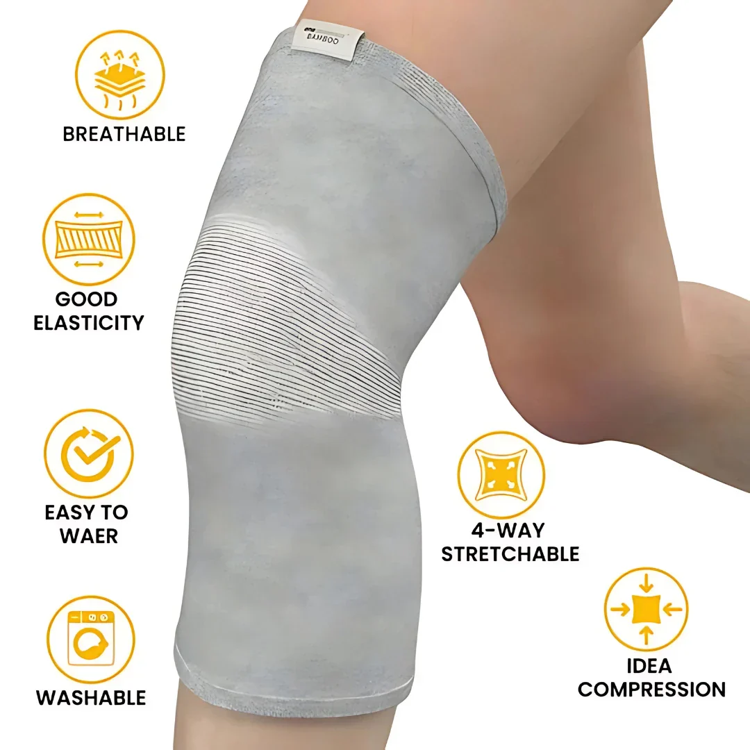 ELITEPRO™ Instant Pain Relief Bamboo Compression Knee Sleeves - Image 7