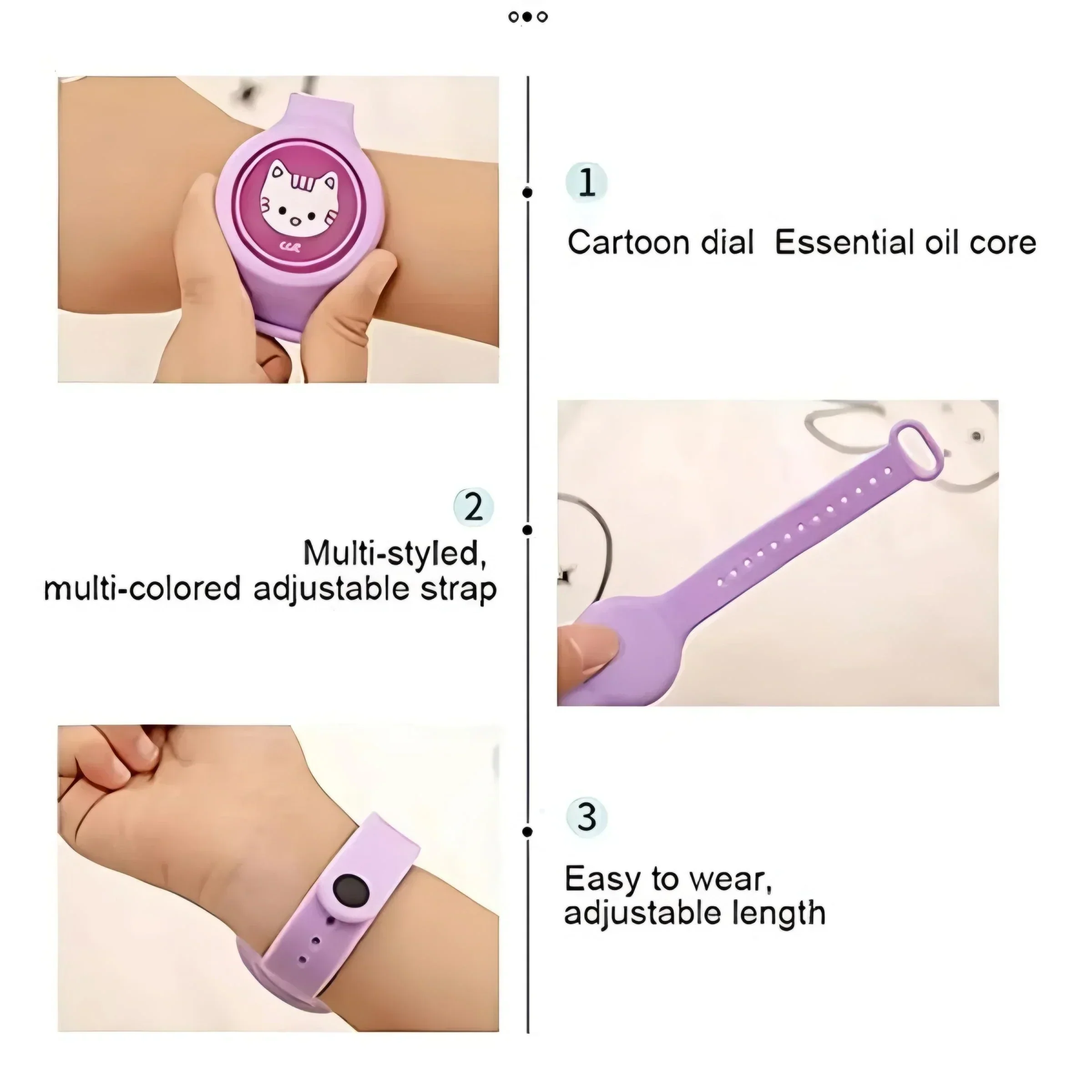 ELITEPRO™ KIDS MOSQUITO REPELLENT LIGHTING WRISTBAND - Image 6