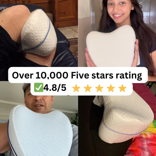 ELITEPRO™ Knee Pillow for Side Sleep, Ortho Comfort Knee Pillow For Pain Relief: NECK PAIN, BACK PAIN, JOINT PAIN, KNEE PAIN & LEG PAIN - Image 12
