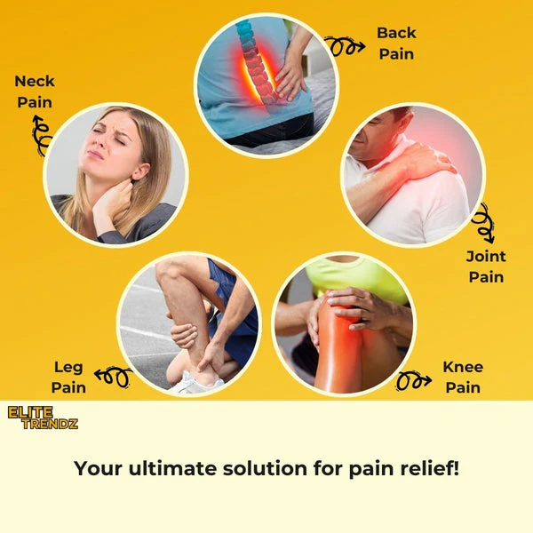 ELITEPRO™ Knee Pillow for Side Sleep, Ortho Comfort Knee Pillow For Pain Relief: NECK PAIN, BACK PAIN, JOINT PAIN, KNEE PAIN & LEG PAIN - Image 2