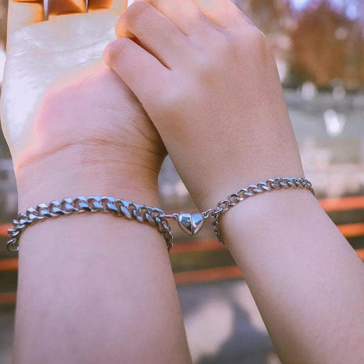 ELITEPRO™ Magnetic Love Chain Bracelet Set - Image 4