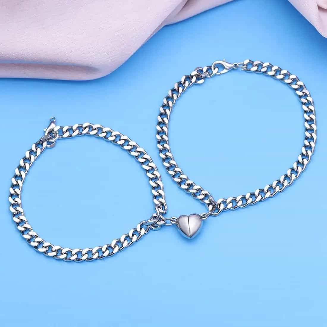 ELITEPRO™ Magnetic Love Chain Bracelet Set - Image 5
