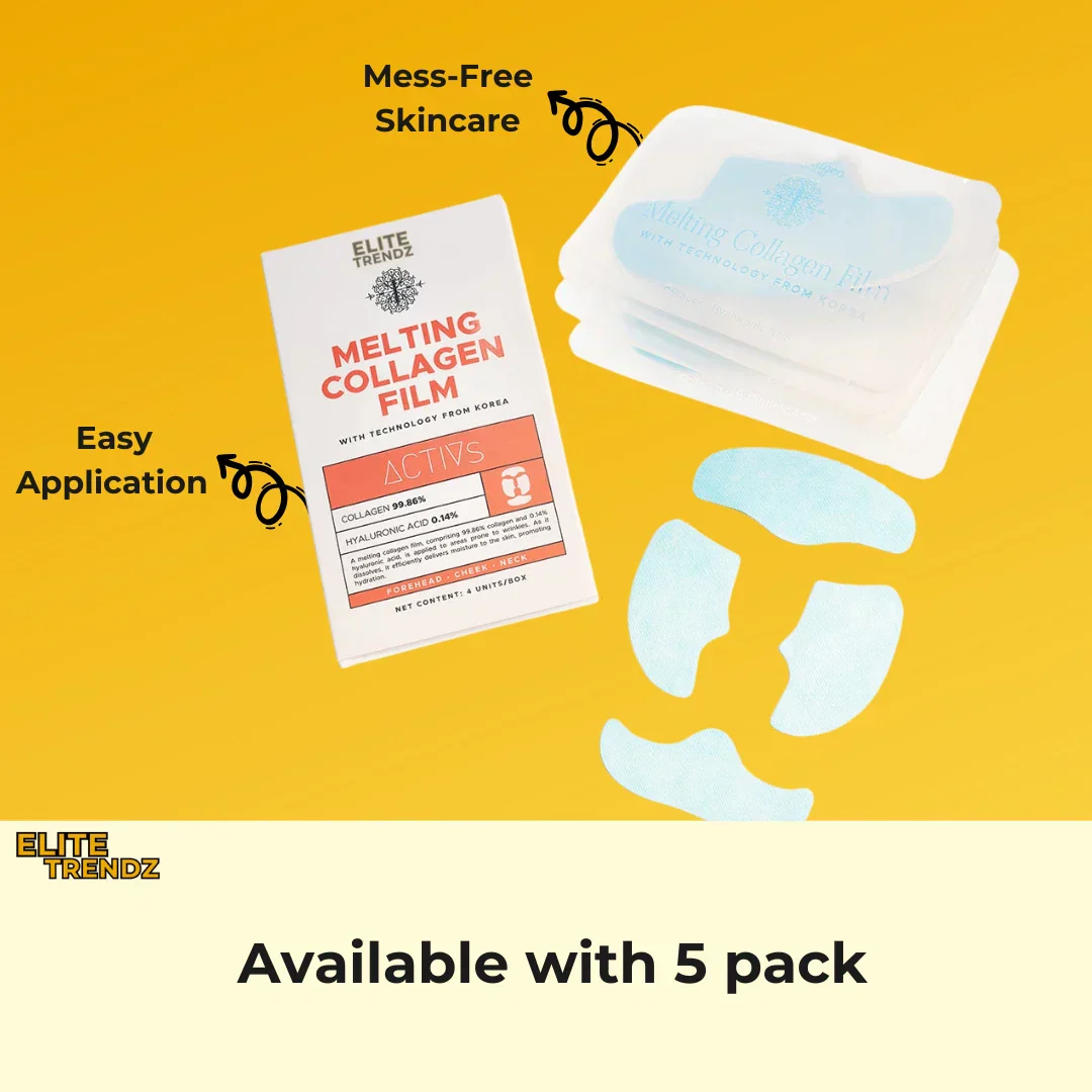ELITEPRO™ MELTING FACE COLLAGEN MASK SHEET- PACK OF 5 MELTING SHEETS - Image 3