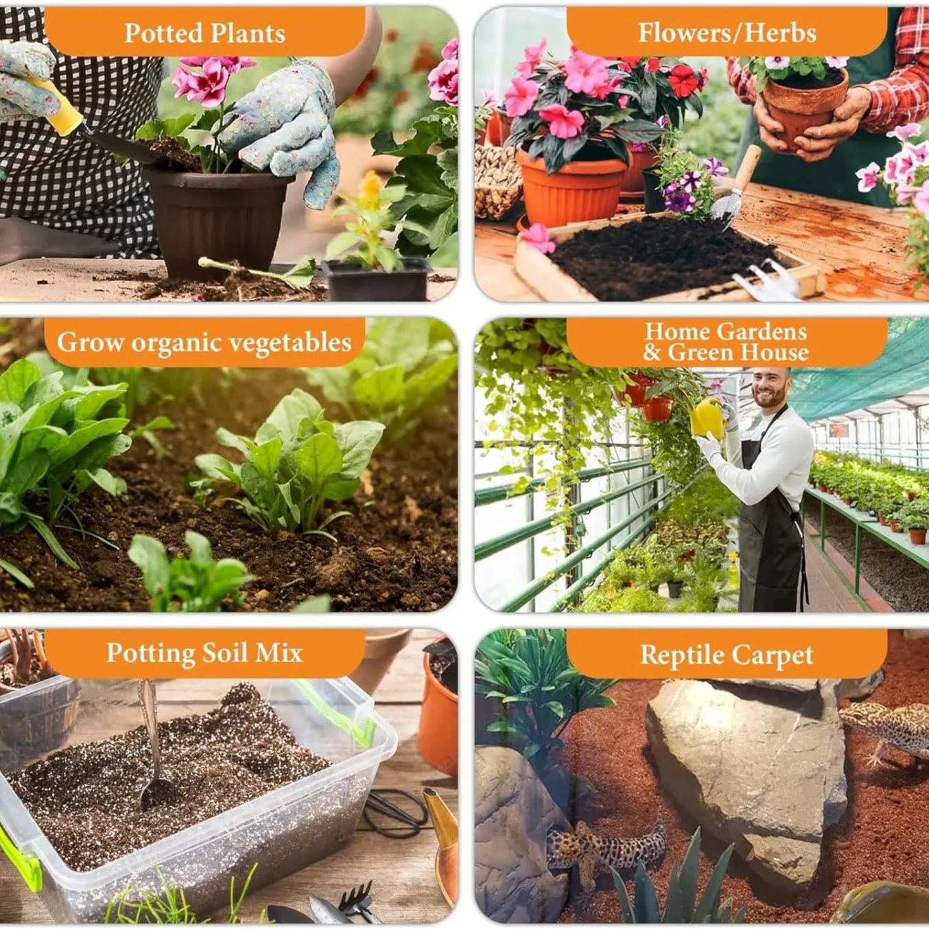 ELITEPRO™ Organic Coco Coir Brick - Potting Soil Mix for Plants- Pack OF 2 Bricks (200 gm each) - Image 10