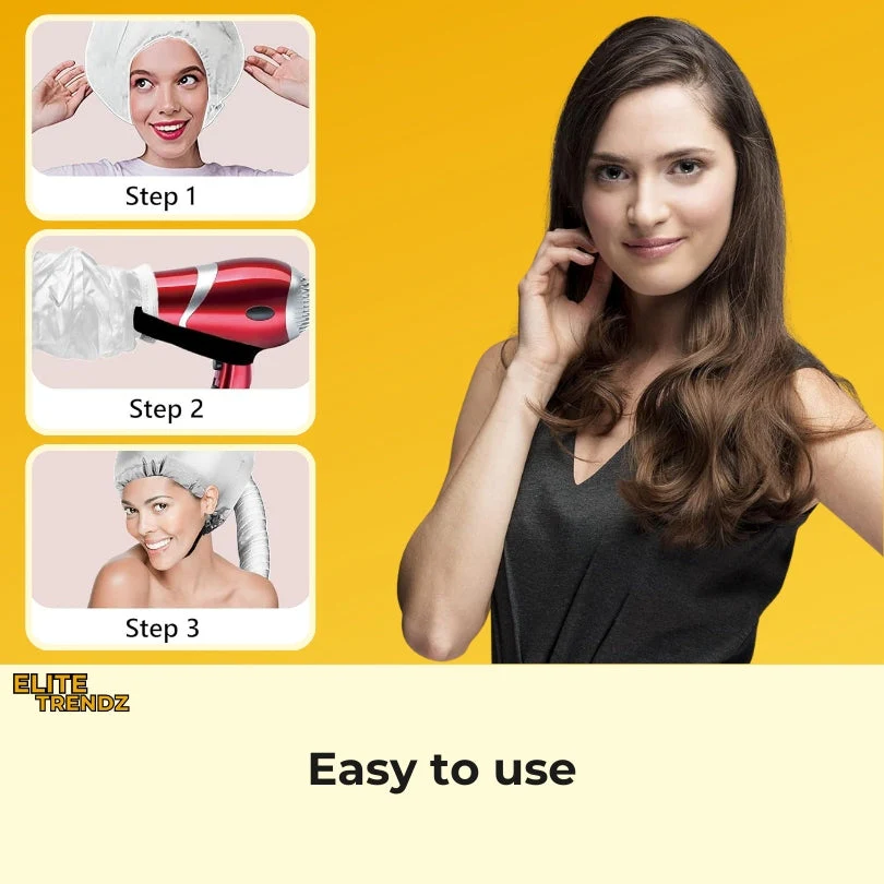 ELITEPRO™ PORTABLE HAIR DRYER BONNET ATTACHMENT FOR HEALTHY AND THICK HAIR - Image 4