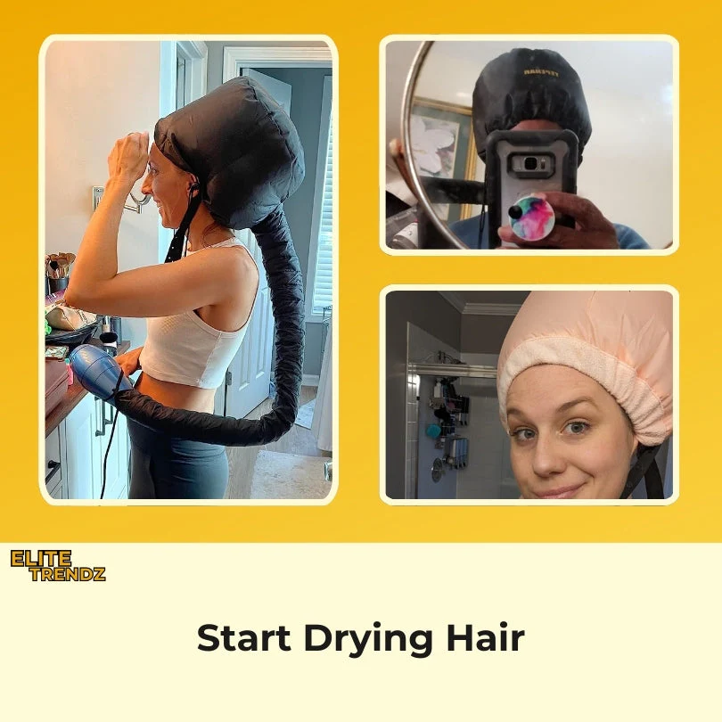 ELITEPRO™ PORTABLE HAIR DRYER BONNET ATTACHMENT FOR HEALTHY AND THICK HAIR - Image 5