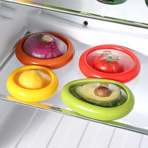 ELITEPRO™ Silicon Fruit & Veggie Storage Containers (Pack of 4) - Image 10