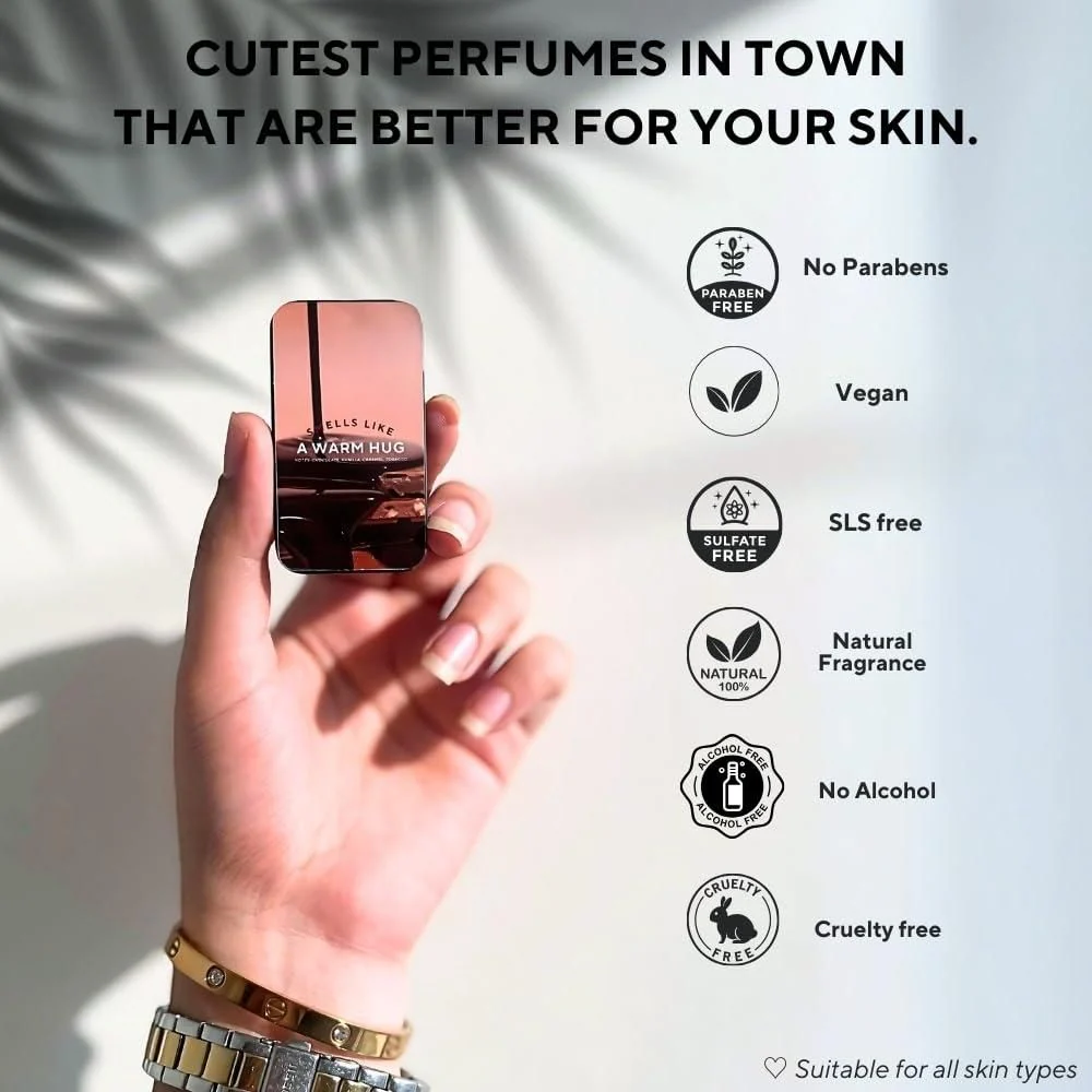 ELITEPRO™ Smells Like a Warm Hug Solid Perfume - Choco Fragrance | 22 Hour Long Lasting | Best Perfume Option For Winter Season - Image 4