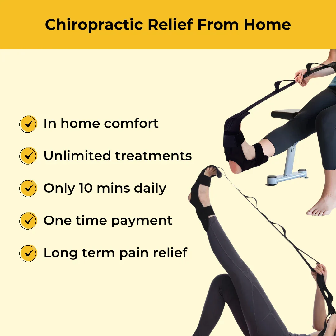 ELITEPRO™ Stretching FlexStrap - Experience relief from back & hip pain in just 14 days with only 10 minutes of daily effort. - Image 4